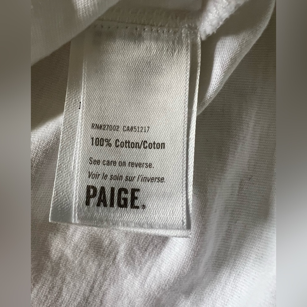 Paige Puff Sleeve Cotton Tee - Picture 3 of 6